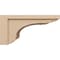 Ekena Millwork 12"W x 24"D x 12"H Wide Warren Rough Cedar Woodgrain TimberThane Corbel, Primed Tan CORUR12X24X12WARRCPR - alternate 5